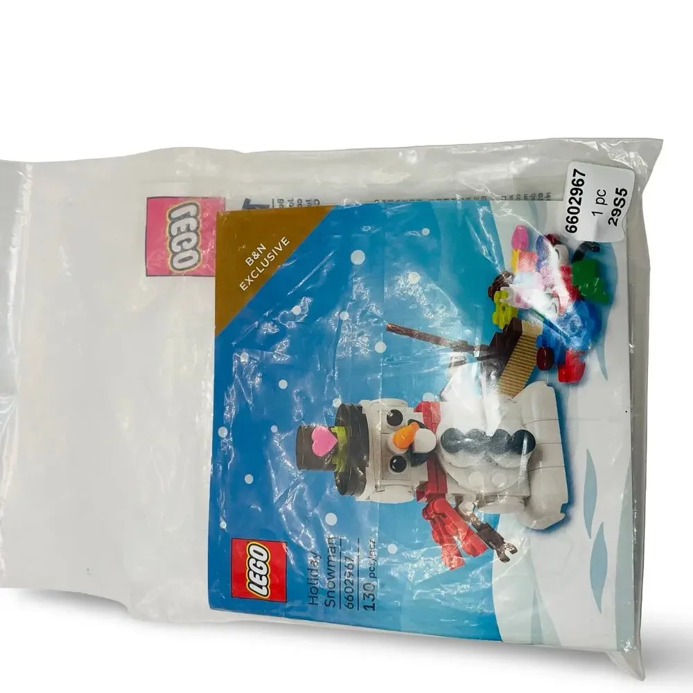 LEGO 6602967 Holiday Snowman Barnes & Noble Exclusive Building Set Christmas NEW